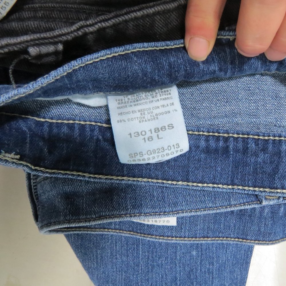 Lot of 3 pr Women's Lee Riders jeans size 16L 723 - Picture 5 of 7